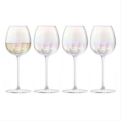 LSA 펄 진주 화이트 와인잔 4P세트 325ml(WE1631E)