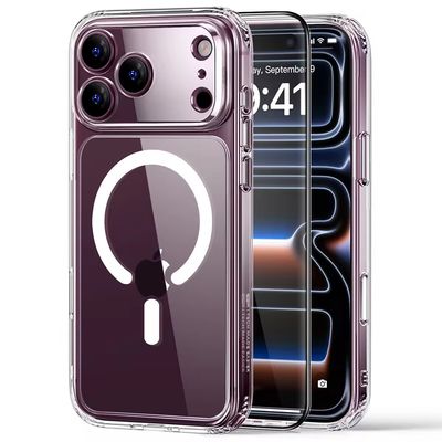 ESR 아이폰 18 프로 할로락 클래식 케이스+강화유리