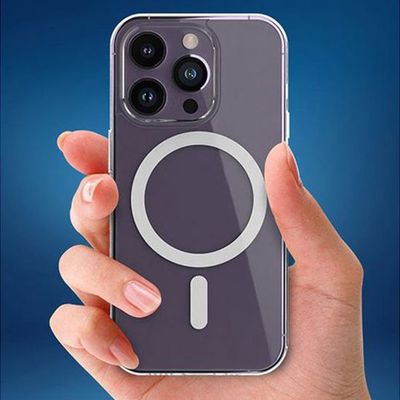 DC 맥세이프 크리스탈 하이브리드 케이스 아이폰15PRO