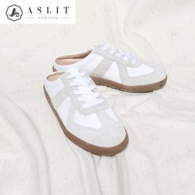 [애슬릿]데일리 커플 독일군 뮬 스니커즈 블로퍼 3cm
