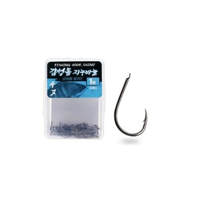 DK 감성돔 지누바늘 1호 블랙니켈 덕용 낚시바늘