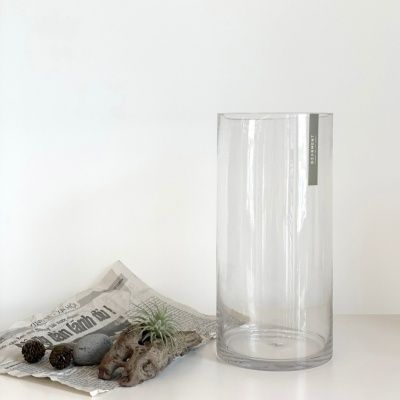 다용도 심플 인테리어 유리화병 (12x25) 
