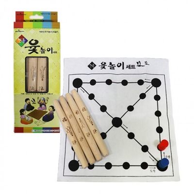 대한민국 대표민 속놀이 윷놀이세트-PP 윷놀이 윷 설