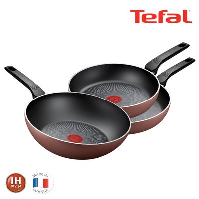 테팔 PTFE IH 뉴 셰프터치 3종(프 20+24 +볶 28)