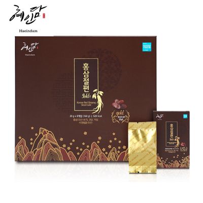 [혜인담] 홍삼절편 골드 20g * 8개