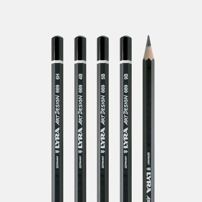 리라 램브란트 아트디자인 5B (낱자루)