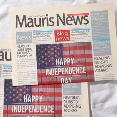 촬영 인테리어소품 영자신문 1개(WFIBU8J)