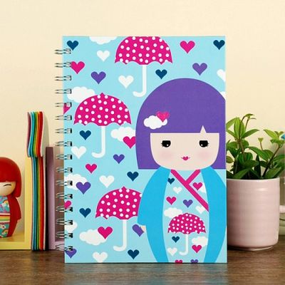 [키미주니어] A5 Notebook - Jade (KJS0185) 제이드 A5 스프링노트