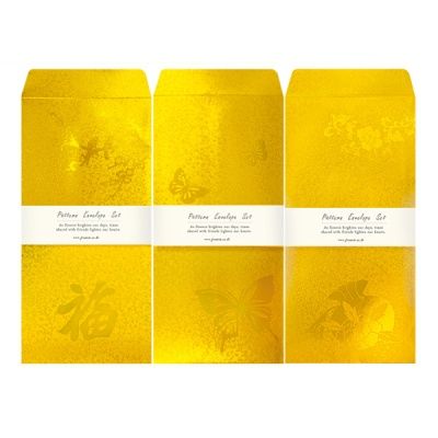 황금 비단봉투 FB2021p-456 (3종 한세트 = 9장)