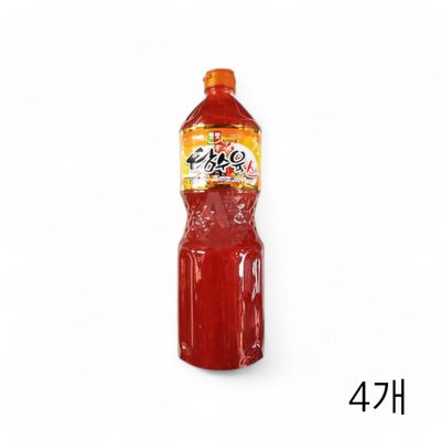 WL 청우 탕수육 소스 1.9L X 4개 중식당 식자재 업소용 탕수육양념소스 액상소스 탕수소스(WFLPQ90)