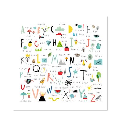 [드로잉에이미] 멀티 알파벳 아트웍