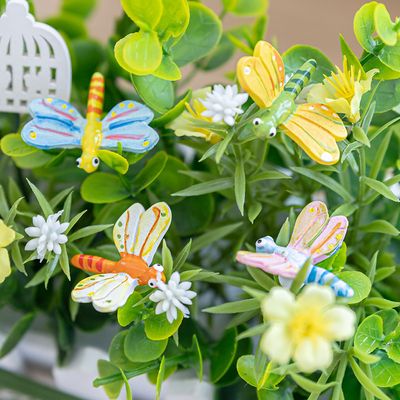 [1+1] 만들기재료 잠자리 (10개입) 4컬러 미니어처