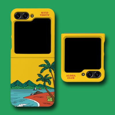 Z플립 슬림하드 케이스 - 알로하 클럽(Aloha Club)