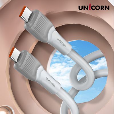 유니콘 초고속 충전 데이터 케이블USB C to C타입 100