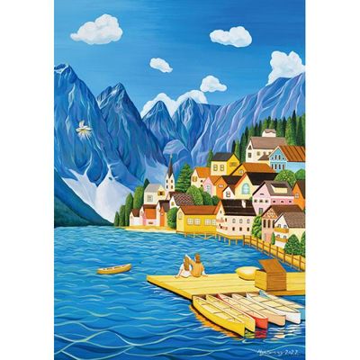 1000피스 직소퍼즐 - 평화의 할슈타트