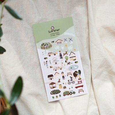 JR 스티커 1099-village