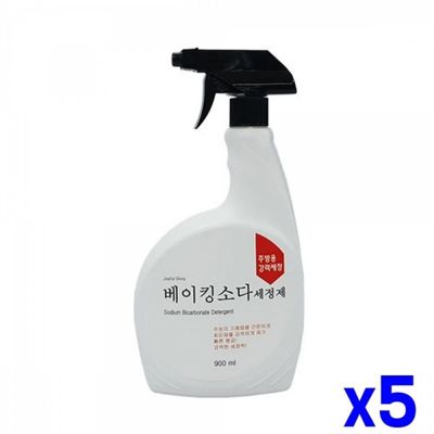 WL 뿌리는 베이킹소다 세정제 900ml x5개 천연세정제(WFLR1SV)