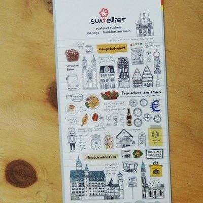 JR 스티커 1032-frankfurt am main