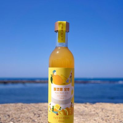 돌코롬 오후 제주 레몬 시럽 300ml