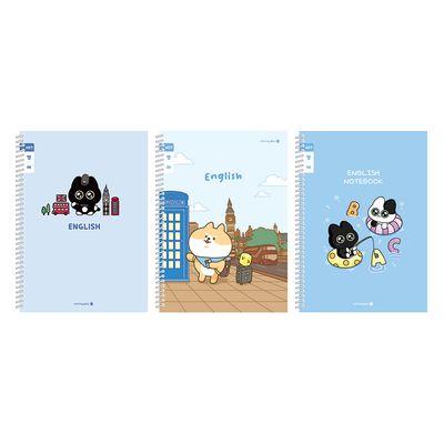 초등 스프링 노트 영어 넓은칸 A
