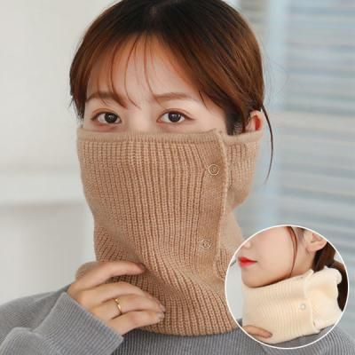 로테린 니트 페이크폴라 목토시 넥워머