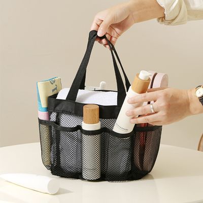 M블랙메쉬 비치 목욕 물놀이 메쉬 수영가방 205712