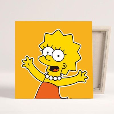 DIY 보석십자수 심슨패밀리 시리즈 리사 심슨 25x25