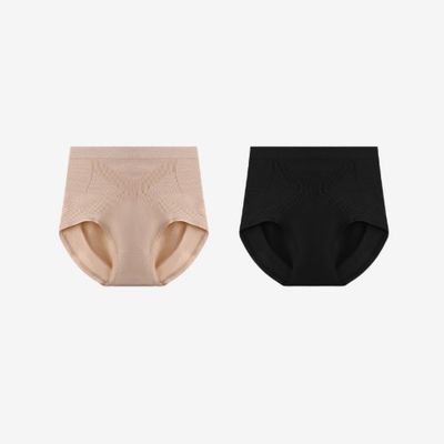 X 밴드 여성 하이웨스트 팬티 P0000TTE 1+1