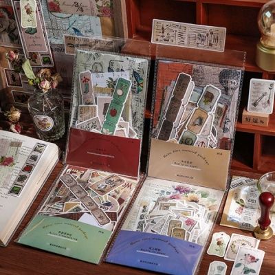 앨리스 빈티지 다꾸세트 스티커 페이퍼