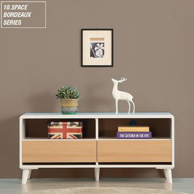 깔끔하게 정리되는 2단(오픈) 와이드 서랍장 WB354