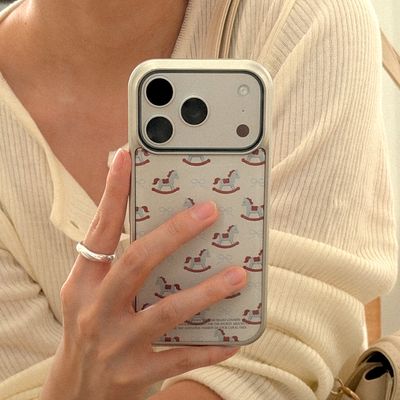 rocking horse 디자인 [실버 맥세이프 범퍼케이스]