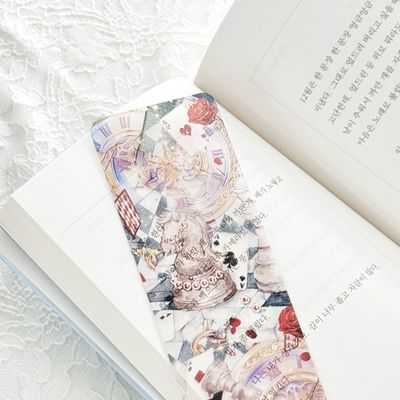 플라워 오브 타임 투명책갈피