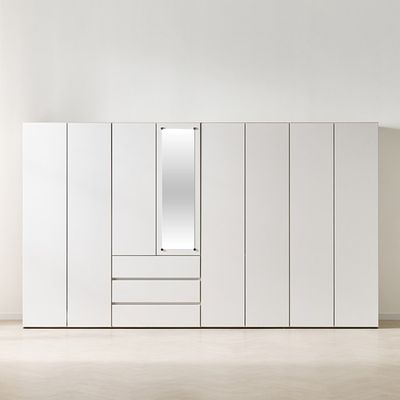 보루네오 세인트 LPM 키큰장_터치 3200 옷장세트