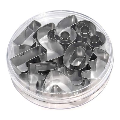 숫자 쿠키커터 스텐 쿠키스탬프9종 쿠키커터 K582