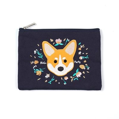 훌라펫 개꽃 파우치 웰시코기