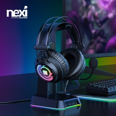 (NEXI) 넥시 가상 7.1채널 RGB 게이밍 헤드셋 NX1572