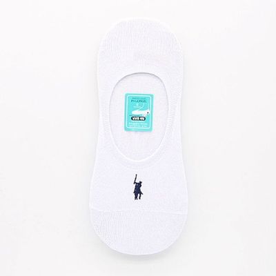 남자 폴로나이즈 페이크삭스 무지 화이트 10켤레[W04C