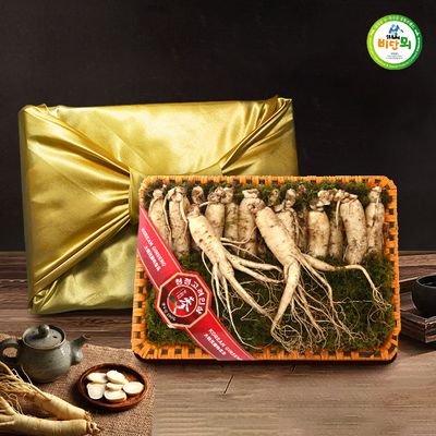 [비단뫼] 금산특산품 명품수삼 1.2kg/14~16편/왕특