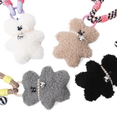 곰인형 키링 귀여운 가방고리 4color(WFJ1SS7)