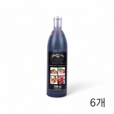 WL 안티치콜리 발사믹 크림 500ml X 6개 샐러드드레싱 발사믹소스 야채샐러드소스 드래싱(WFLQQUG)