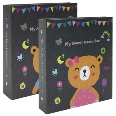 [드림산업] 마이스위트메모리곰순이바인더앨범50매 [권1] 377224