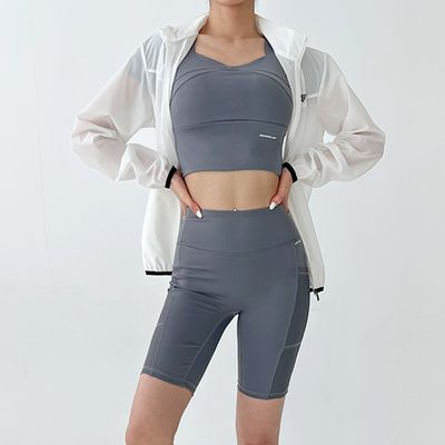 골피아 스포츠 텐션 바이커 쇼츠 5부 레깅스set2