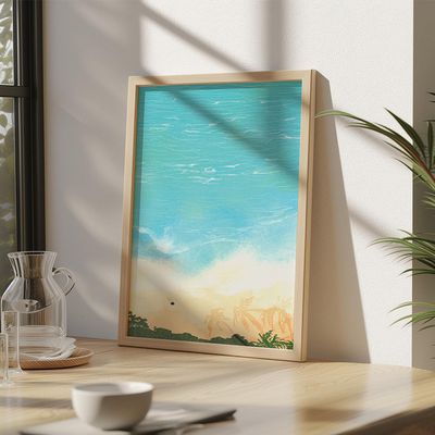 파란 바다, 황예나 작가 그림