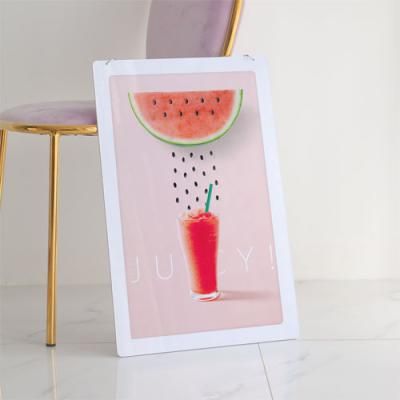 nq447-행잉액자_시원한수박쥬스(사각세로대형)
