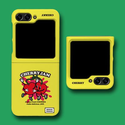 부기우기 Z플립 슬림하드 케이스 - 체리 쨈