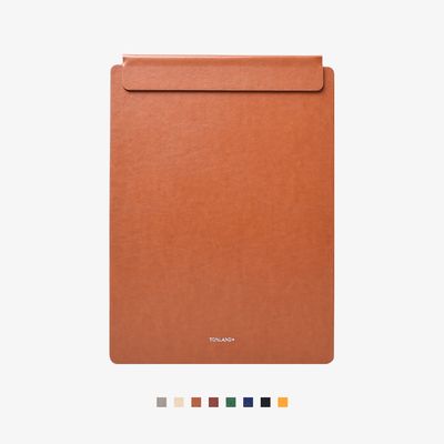 A4 마그넷 가죽 클립보드