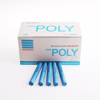 석고분필 파랑 1통 100(本)