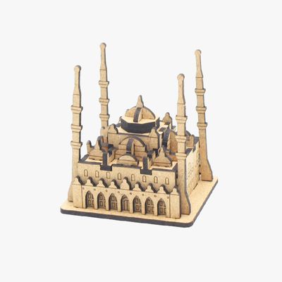 3D나무퍼즐 술탄아흐메트 모스크 모형 만들기