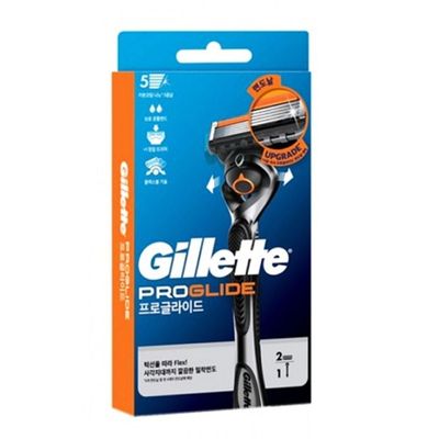 질레트 면도기 프로글라이드 1P 윤활 밴드 초정밀 5중날 깔끔 쉐이빙(WFP9UFI)