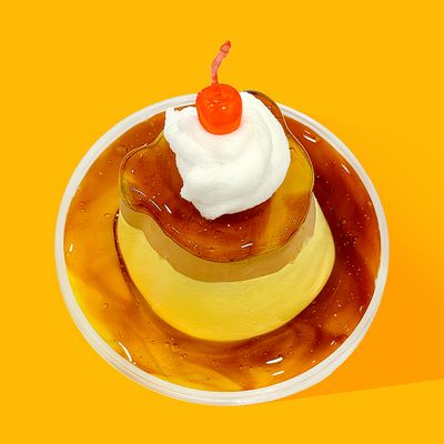 [안심성분] 커스터드푸딩 쫀득 지글리 점토슬라임